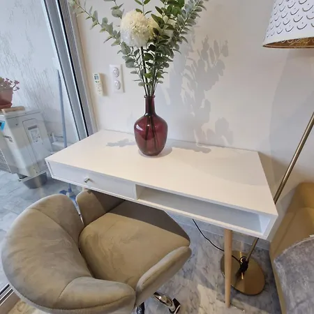 Sunny And Cosy Sea View Studio Antibes Exterior foto